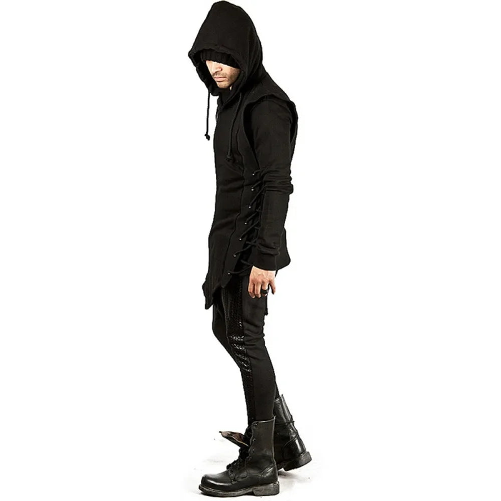 Autumn Men Hoodies Sweatshirts Casual Hooded jacket Long Sleeve Hoodie Men Slim Fit Streetwear Loose Jacket Coats