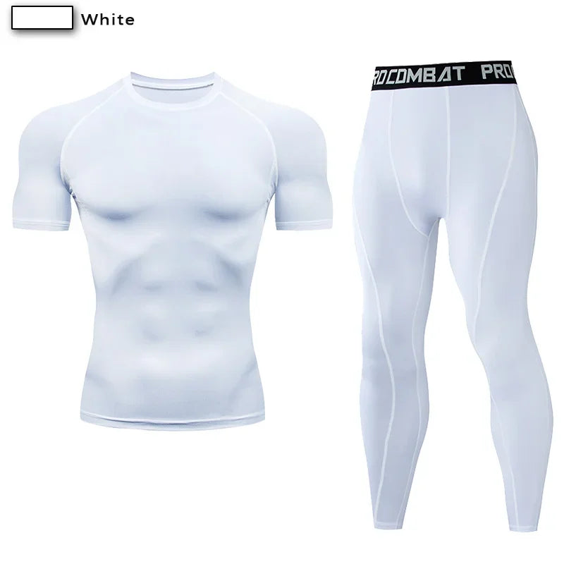 Completo sportivo uomo a due pezzi