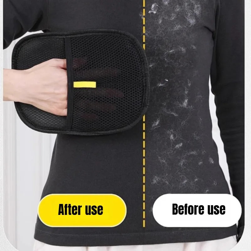 Gants de toilettage pour animaux, brosse antistatique pour enlever les poils d’animaux, outil pour retirer les poils de chien et de chat du canapé, du tapis et des vêtements