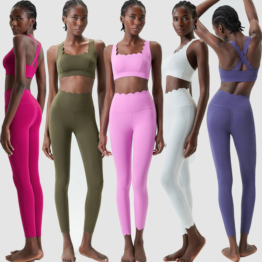 Ensemble yoga femme, 2 pièces