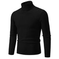 Men's knit turtleneck sweater