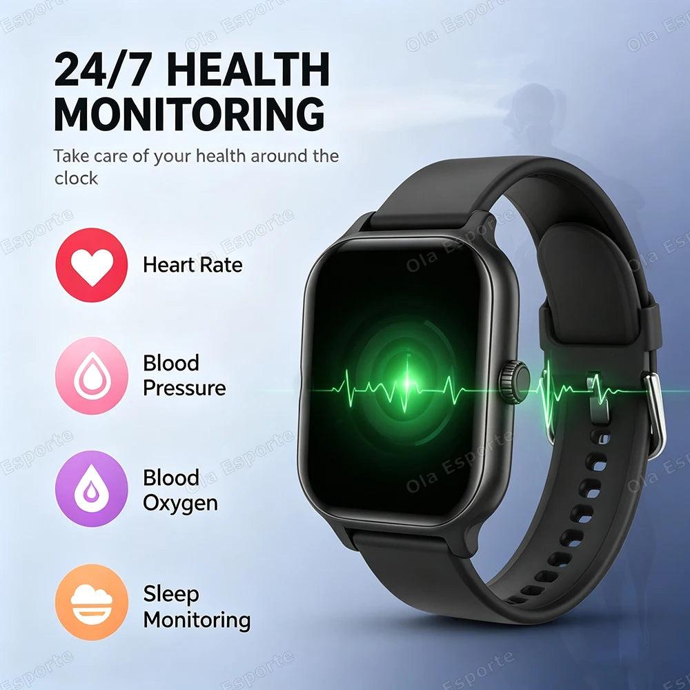 Ola Esporte HT30 smartwatch da 1,88″ con chiamate Bluetooth