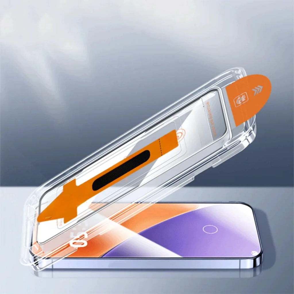 One-Click Dust Free Glass For iPhone Duo Glass Oleophobic Screen Protector Film For APPLE iPhone 18 Pro Max 18 Tempered Glass