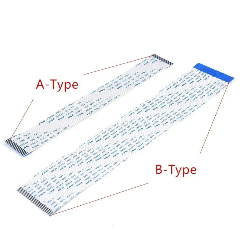 Flexible Flat Cable FPC/FFC 1.25mm Pitch AWM 20624 80C 60V VW-1 4-30 Pin for Consumer Electronics and PCB Connection
