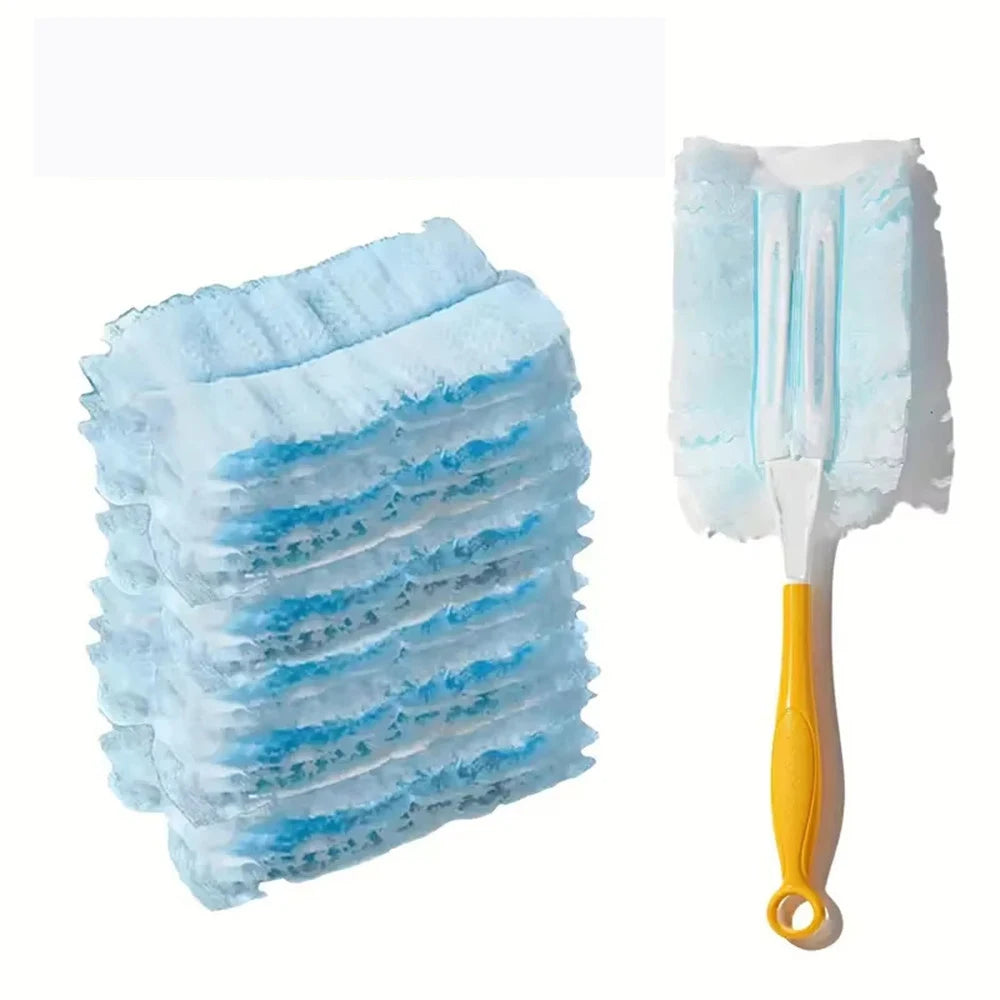 10Pcs Disposable Electrostatic Dust Duster Dust Cleaning Artifact Feather Duster Household Car Cleaning