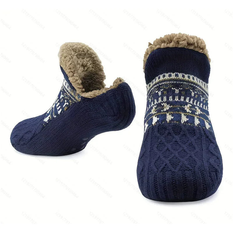 Herbst- und Wintersocken, Bodysocken, warme Haussocken für Damen und Herren, Schneesocken, Schlafsocken, Teppichsocken, Slipper-Socken, rutschfeste Yogasocken 2024