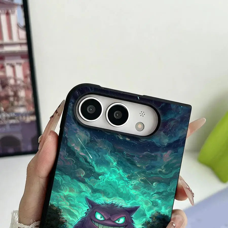 P-Pokemon G-Gengar Case for Apple iPhone Duo 18Pro Max 18 Pro Phone Cover