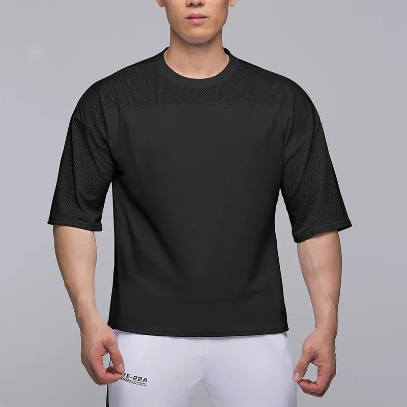 T-shirt uomo a maniche corte per allenamento