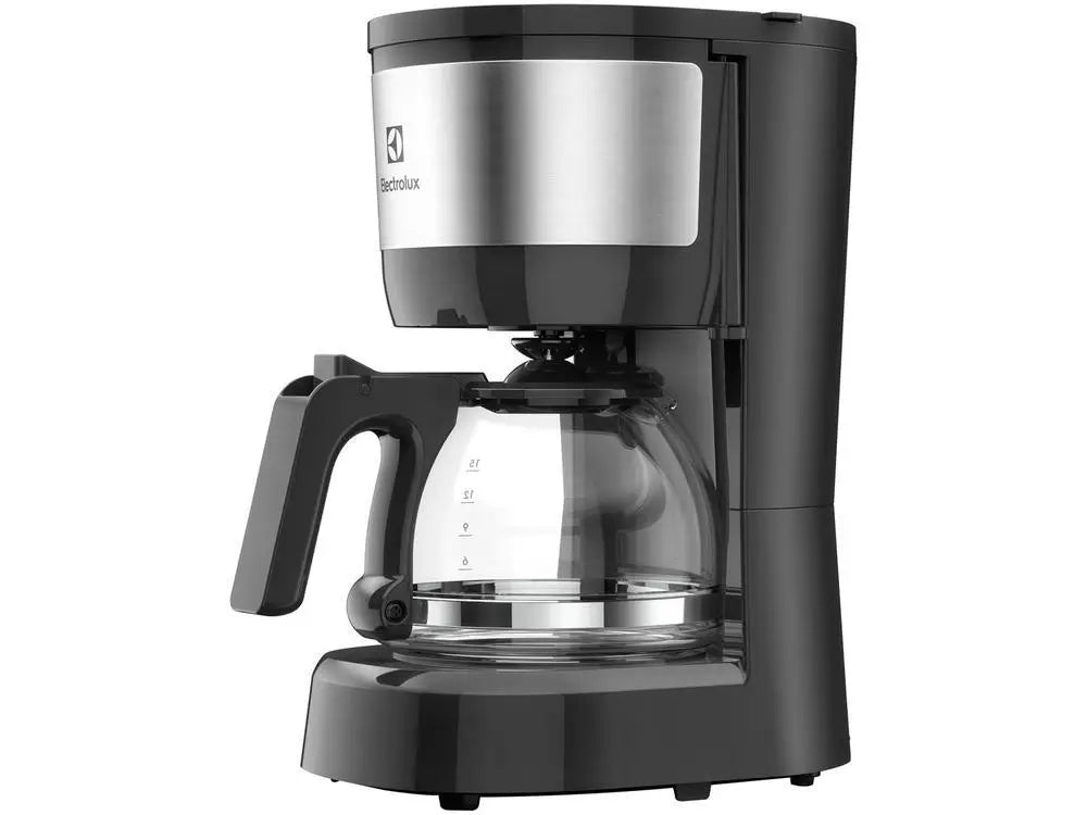Cafetera eléctrica Electrolux Efficient ECM10, 15 tazas, negra y gris granito - 220 V