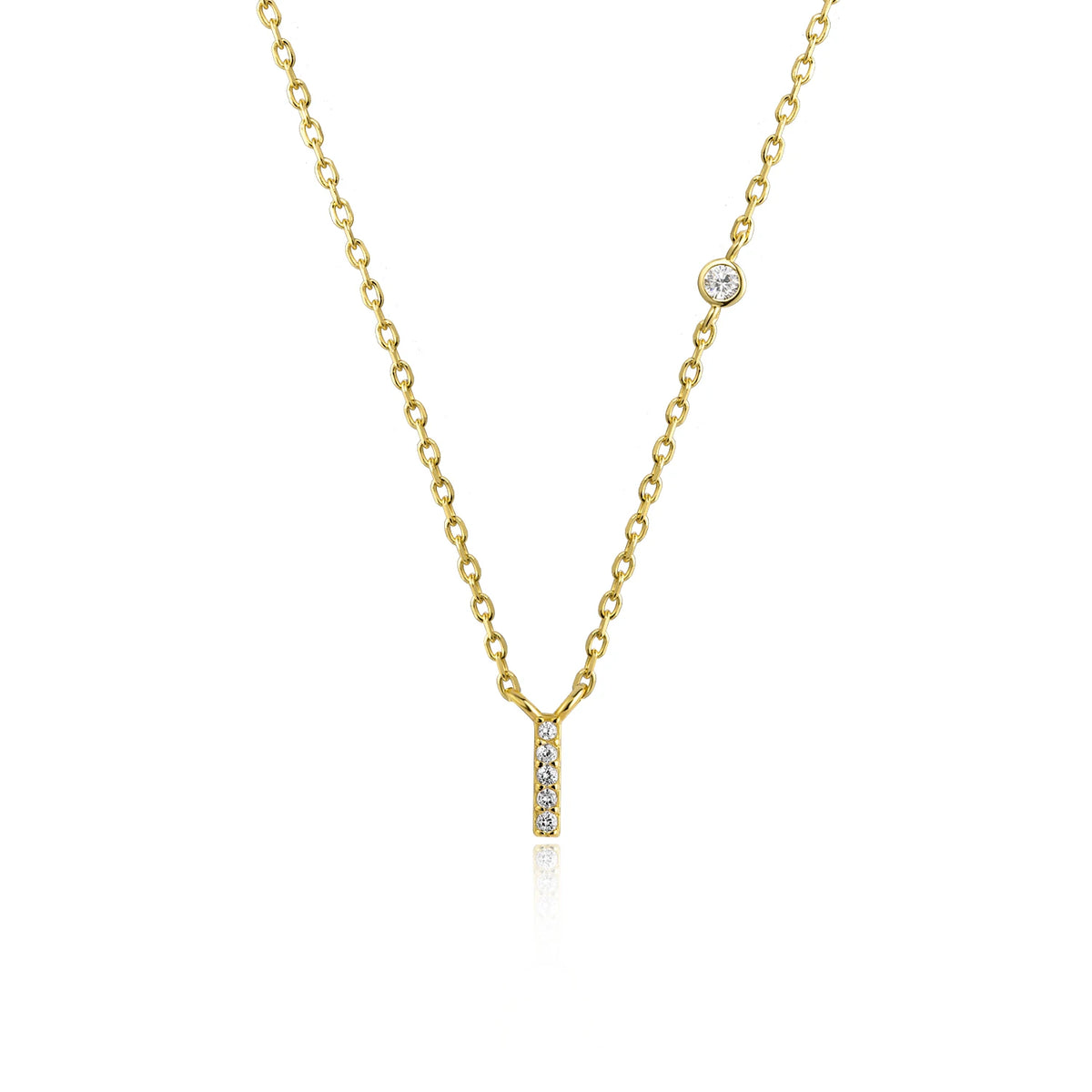 ANDYWEN 925 Sterling Silver Gold Small 26 Letters A- Z Zircon CZ Pendant Monogram Necklace Me 2020 Initial Alphabet M A Jewelry