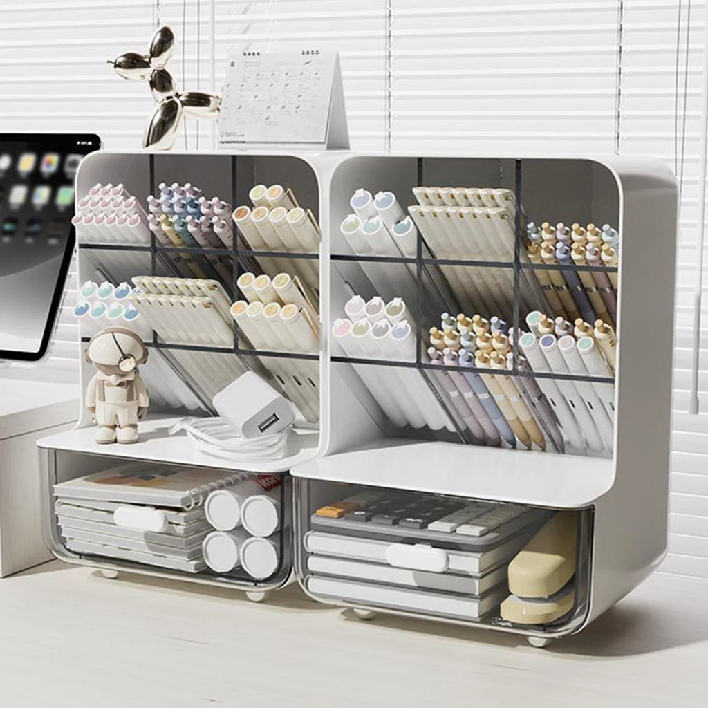 Clear Acrylic Multi-Layer Desk Organizer