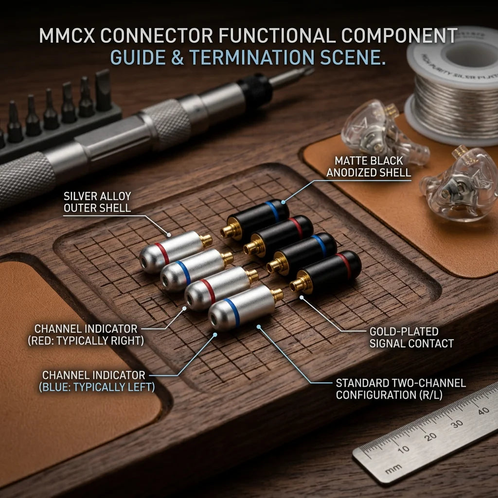 Connettori MMCX per cavi auricolari, set multipli