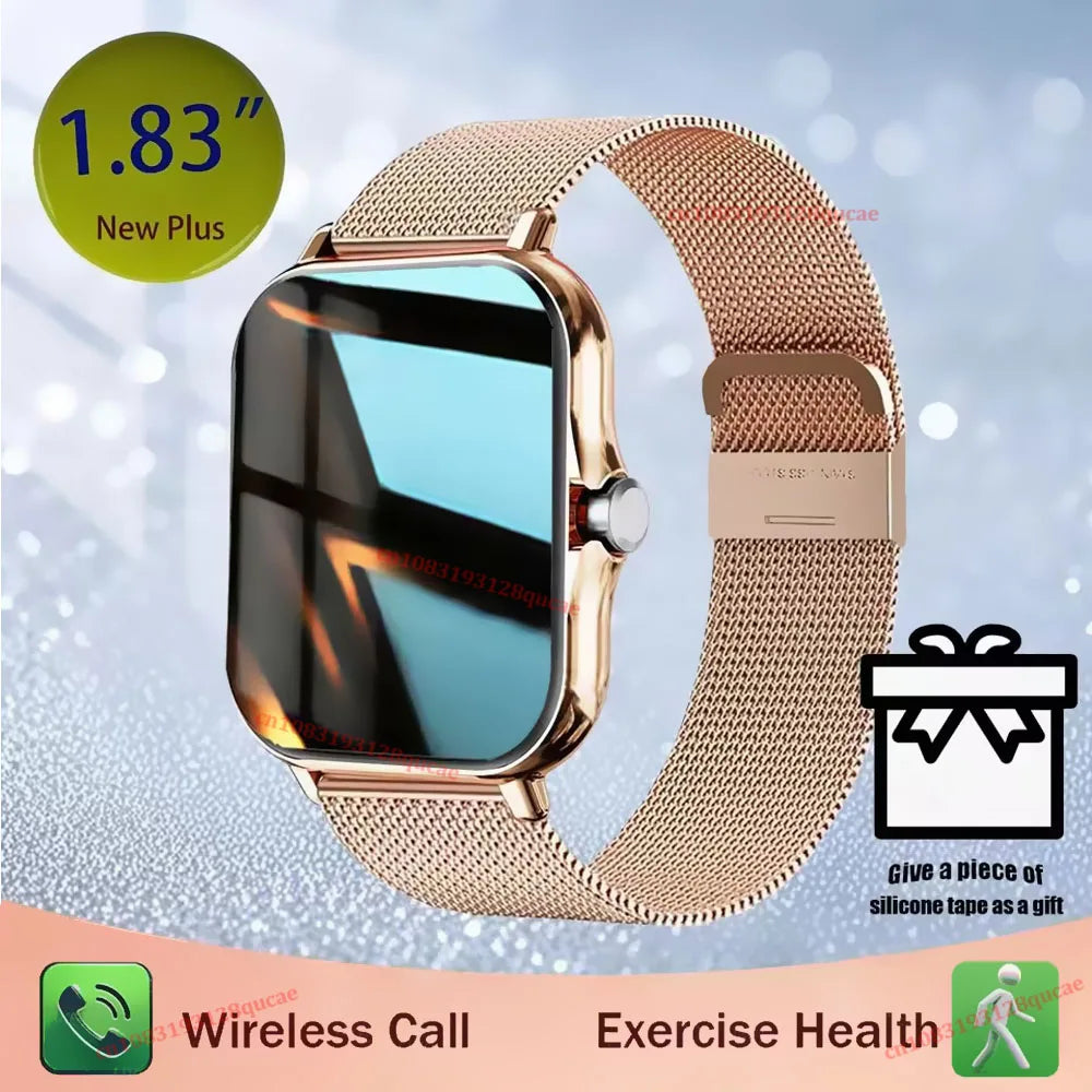 Smartwatch da 1,83″ con chiamate Bluetooth e notifiche