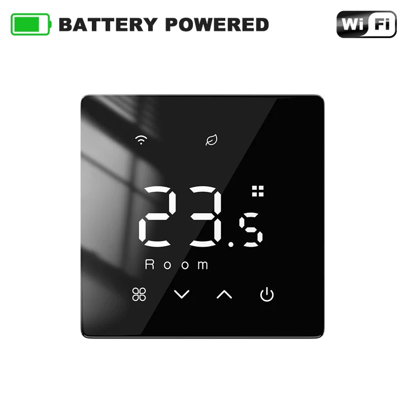 Smart WiFi Thermostat Zigbee Tuya Water Gas Boiler Power Battery Powered Wireless Temperature Controller Alexa Google Home Alice
