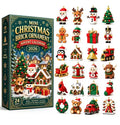 New Shiny Christmas Tree Hanging Ornaments Handmade Craft Christmas Themed Pendant Set Hanging Christmas Ornaments Kit