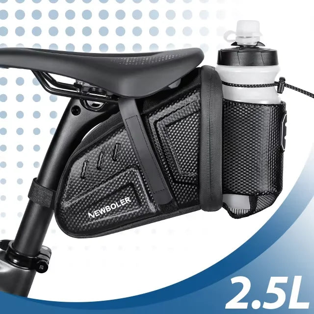 NUEVO Bolsa impermeable para sillín de bicicleta, alforja para bicicleta de montaña y de carretera, bolsa para botella de agua, bolsa portaherramientas, accesorios MTB