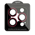 For Apple iPhone 18 17 Pro Max Aluminum Alloy Glass Camera Protector for iPhone18 18Pro Max Positioning Metal Ring Lens Film