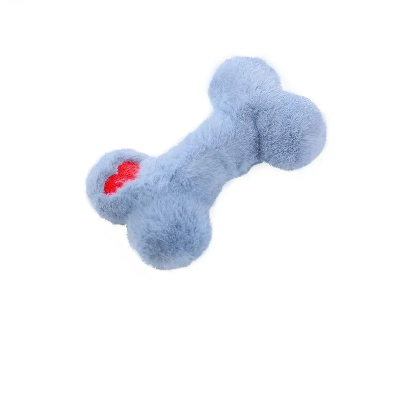 Juguetes para perros diseño de hueso Juguete de peluche para mascotas Juguete interactivo para perros Juguete para gatos Accesorios para mascotas  Juguetes para perros
