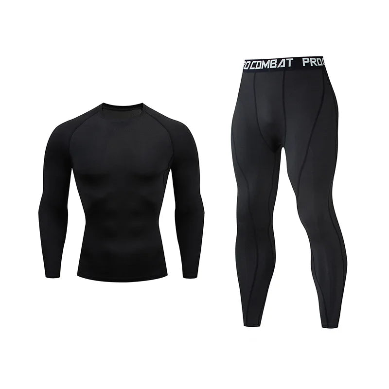 Completo sportivo uomo YOUONGWEAR aderente