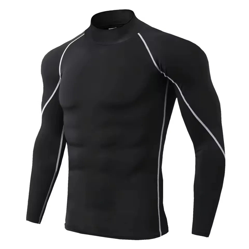 Maglia uomo a maniche lunghe per la corsa