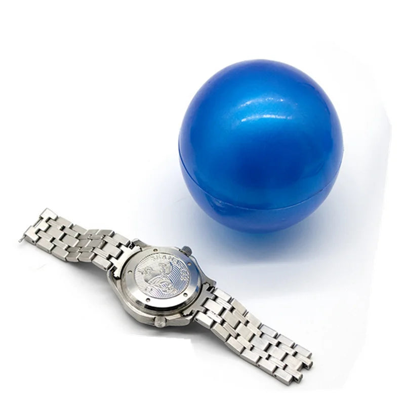 7.4cm Blue Watch Case Back Opener Ball Sticky Friction Ball Screwball Back Case Opener Screw Remover Watch Repair Tool