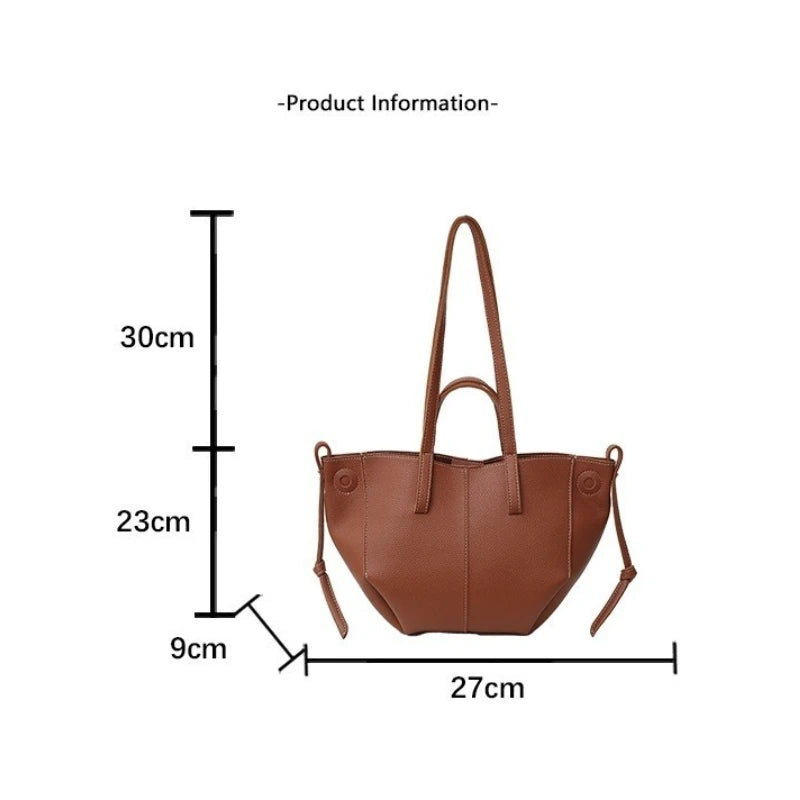 TRAVEASY Brand 2026 New Luxury Bags Designers Magnetic Closure Women's Bag PU Leather Large Capacity Tote Bag for Ladies