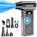 Turbogefecht-Luftgebläse, leistungsstarker Reinigungs- und Staubsauger für Autos, universeller elektrischer Haartrockner und Luftstaubgebläse für Auto, Computer, Tastatur und Kamera, tragbarer Ventilator für den Außenbereich