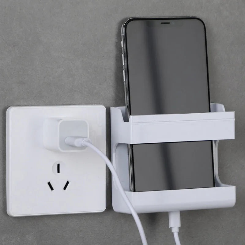 Multifunktionaler Wandhalter für Fernbedienungen und Mobiltelefone
