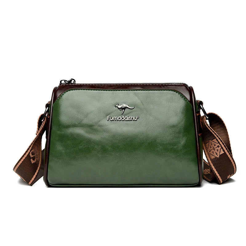 New Genuine High Quality Soft Leather Luxury Purses Crossbody Bag Designer Brand Ladies Shoulder Crossbody Bags 2026 Sac A Main
