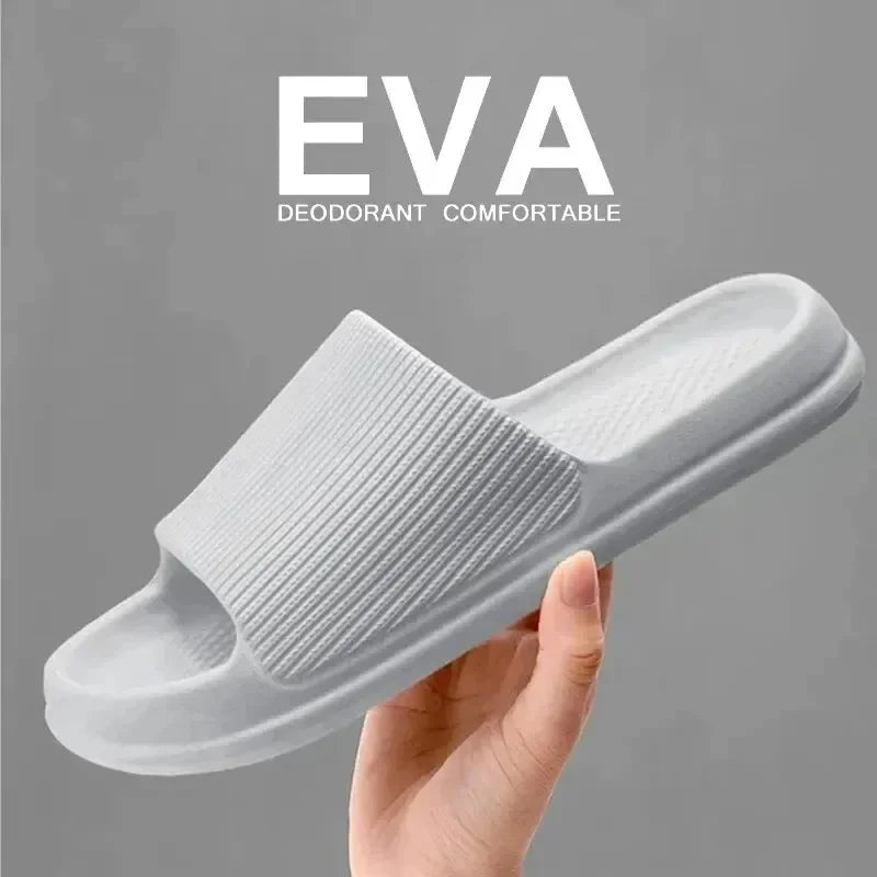 Rutschfeste Duschschuhe aus weichem EVA mit Massage-Sohle für Damen, Herren und Paare – wasserdichte Hausschuhe für Freizeit und Bad, modisch