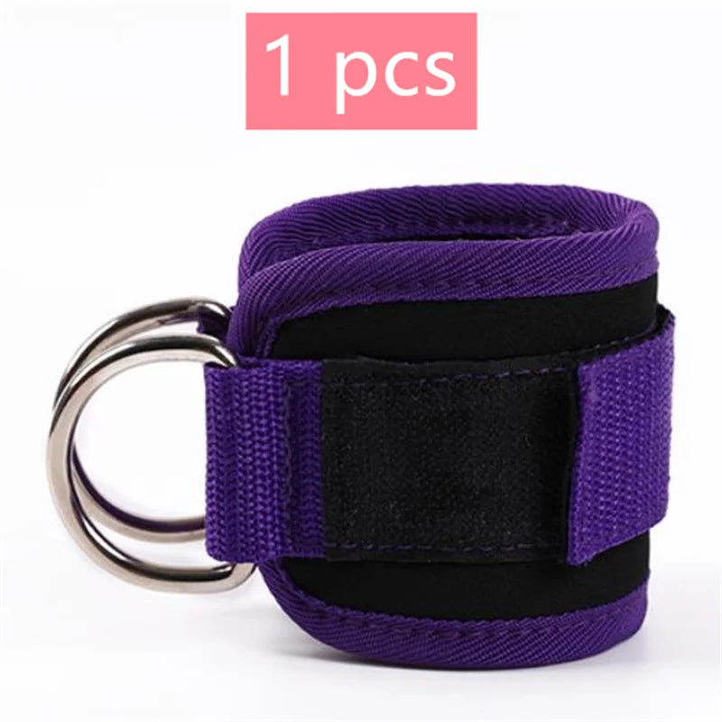 Adjustable Ankle Cuffs with Double D-Rings for Cable Training