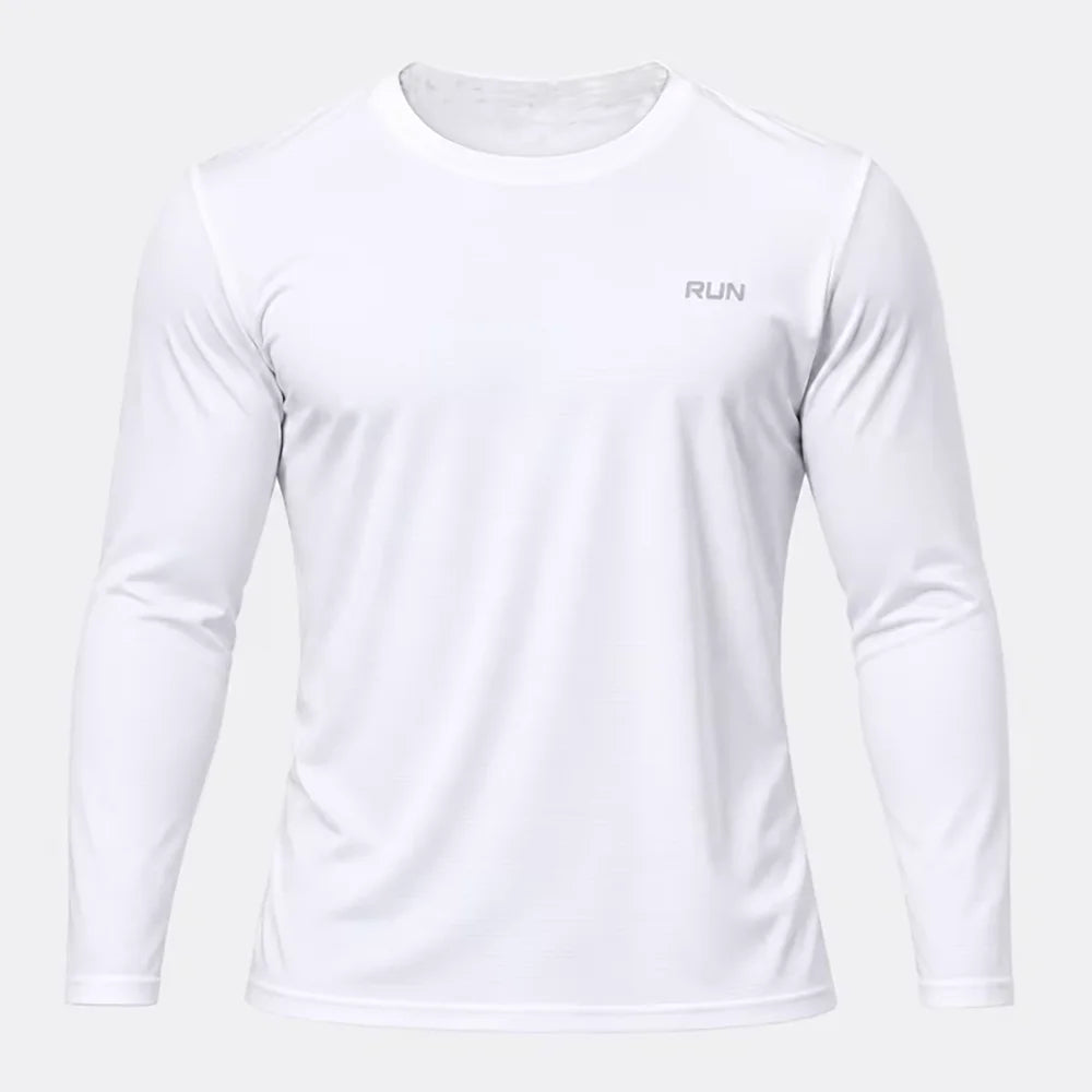 GENDAWAY maglia sportiva uomo a maniche lunghe