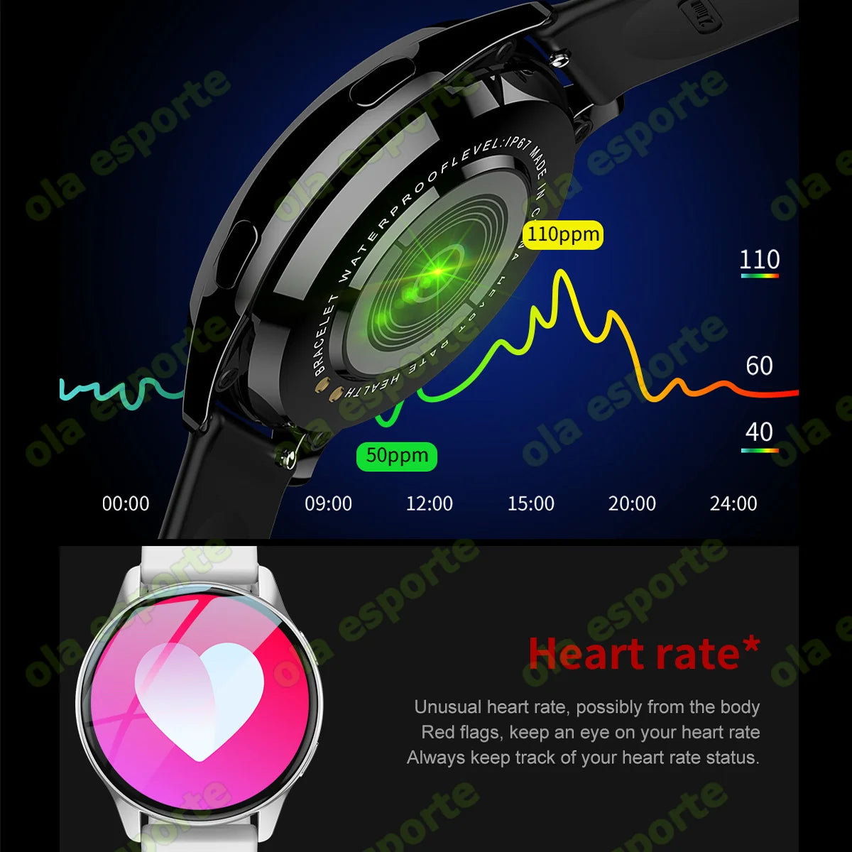 Ola Esporte Bluetooth Calling Smartwatch