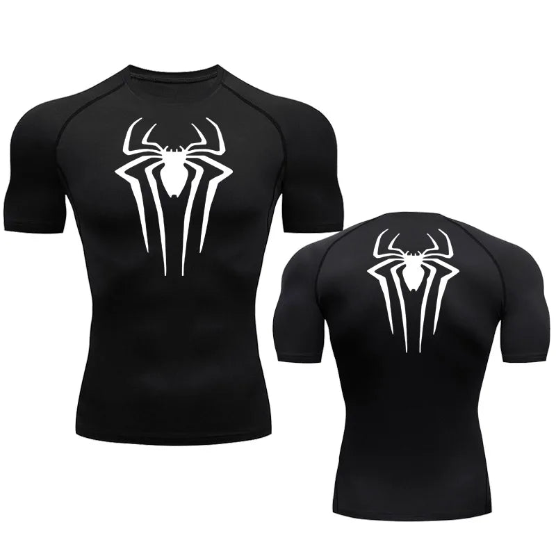 Maglia aderente uomo per lo sport