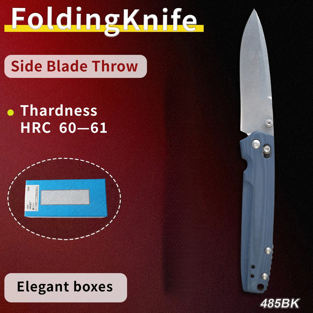 Klappmesser mit M390-Klinge und G10-Griff, handliches Outdoor-Messer, ideal zum Sammeln. Ein tolles Geschenk für Männer und Frauen. Versand aus den USA.