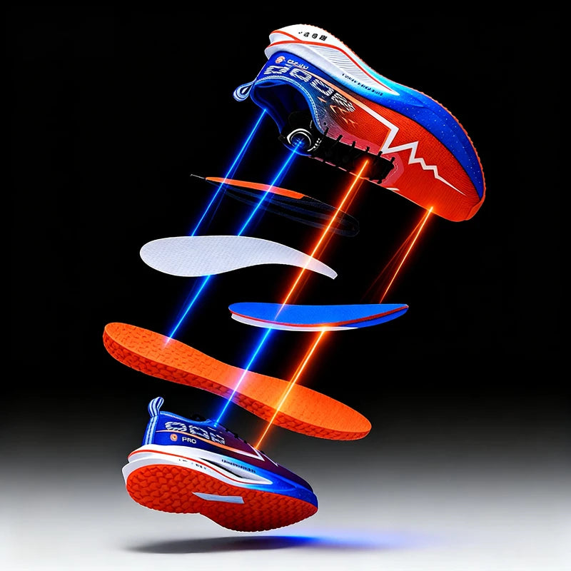 LETCOMFIT Sportschuhe mit Druckknopfverschluss