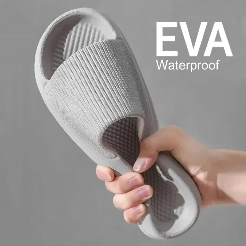 Rutschfeste Duschschuhe aus weichem EVA mit Massage-Sohle für Damen, Herren und Paare – wasserdichte Hausschuhe für Freizeit und Bad, modisch