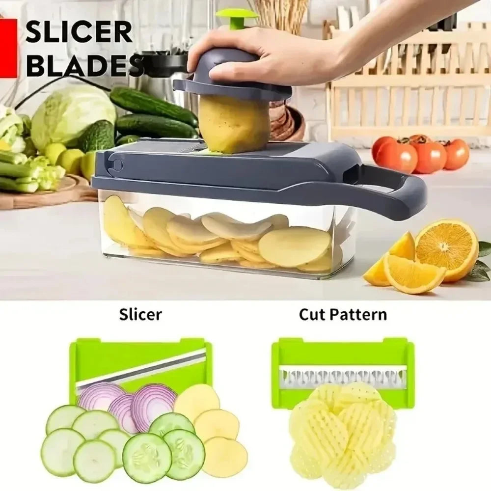 Tritaverdure manuale Galavilly con lame in acciaio inox