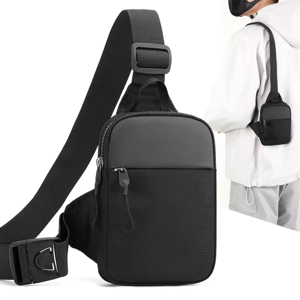 Oxford Fabric Chest Bag in Two Sizes