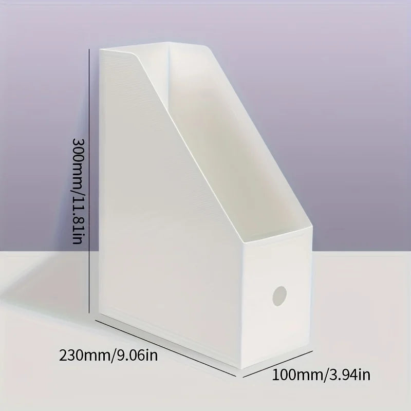 Plastic Desktop Book and File Organizer