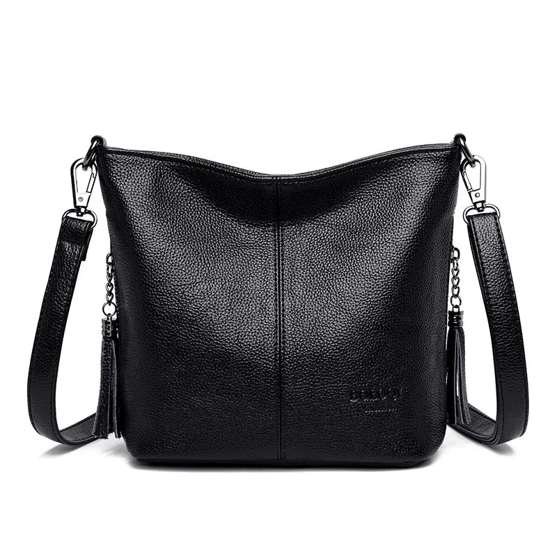Women Leather Bags Ladies Luxury Shoulder Bags Women's Handbag Female Messenger Bag Fashion Crossbody Bags for Women Bolsas Sac
