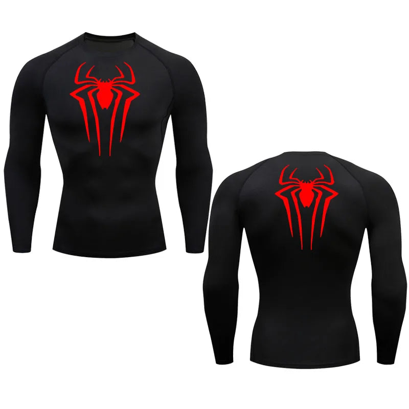 Maglia aderente uomo per lo sport
