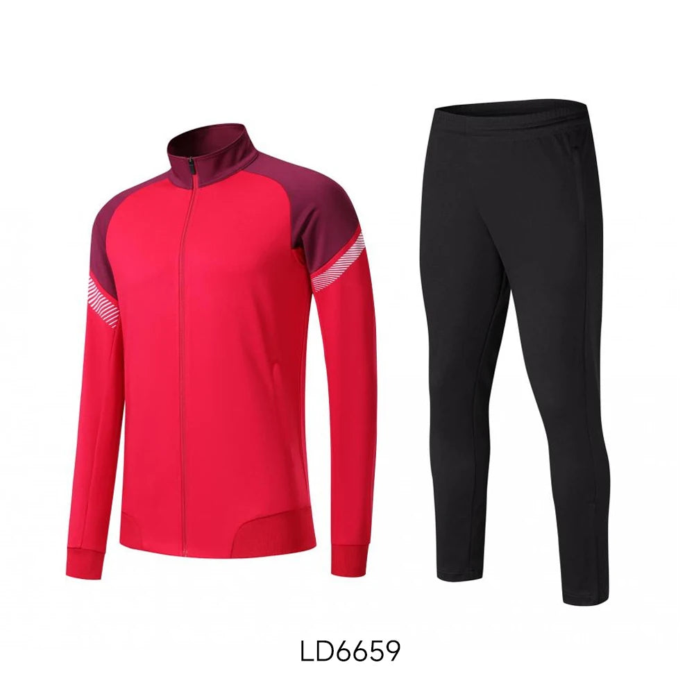 Maglia calcio a maniche lunghe per adulti e bambini