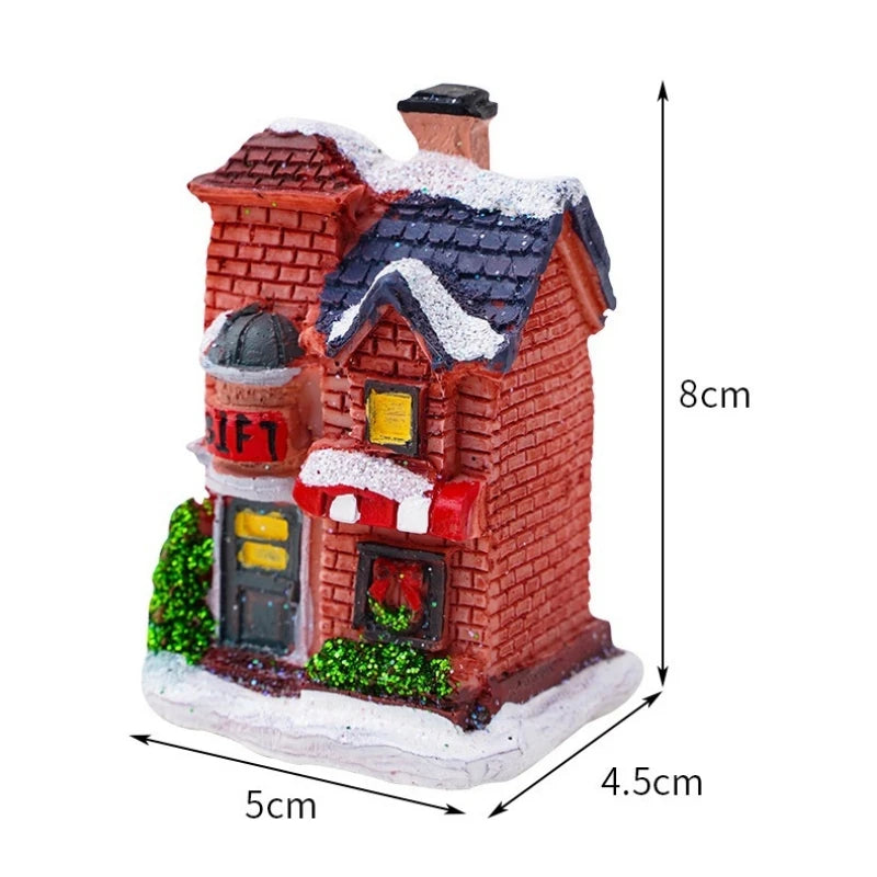 Decoraciones de luces navideñas para el hogar, adornos infantiles, regalo de Navidad y Año Nuevo 2025, decoración de dormitorio, luz nocturna con pilas