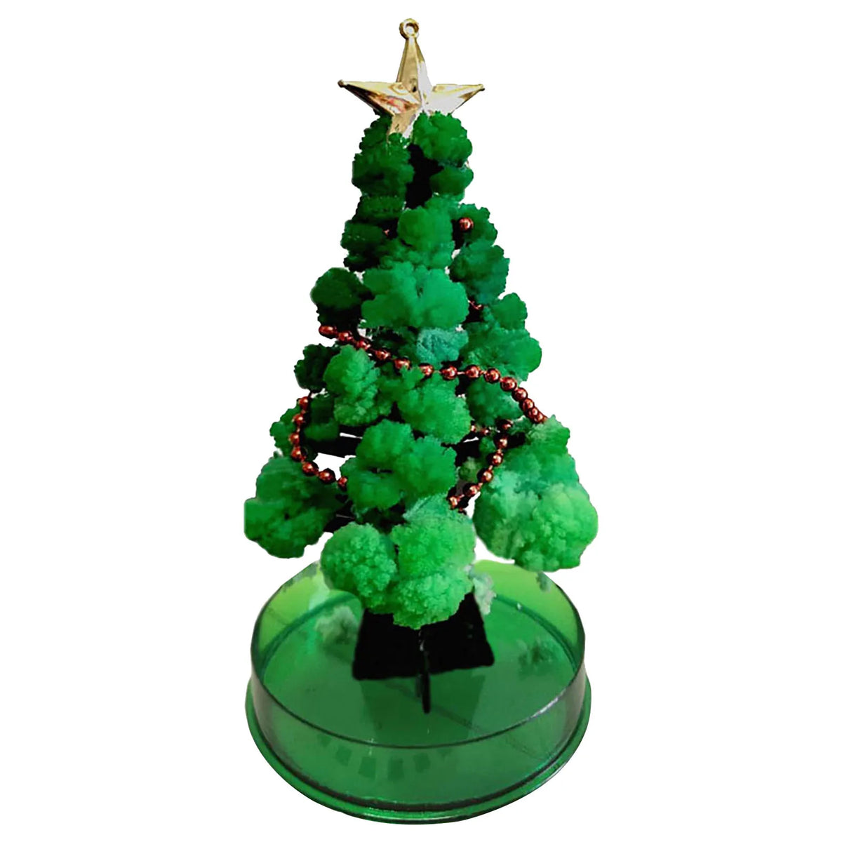 Magic Growing Christmas Tree Crystal Paper Christmas Decoration New Year Science Toy Artificial Home Decor Ornaments Wholes