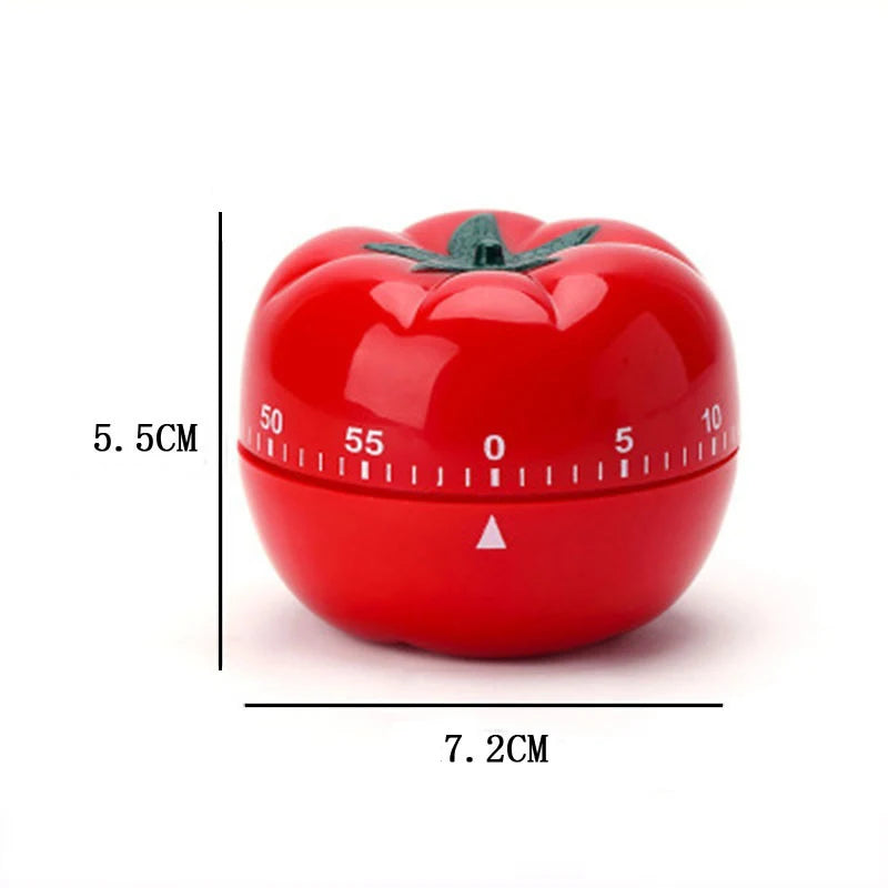 Minuteur de cuisine tomate, réveil mécanique à compte à rebours, rappel électronique, outil de chronométrage pour la cuisine et les jeux