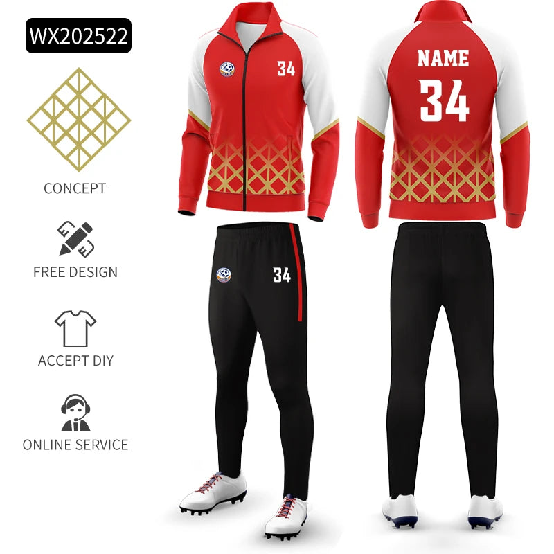 Completo sportivo uomo con zip X25819