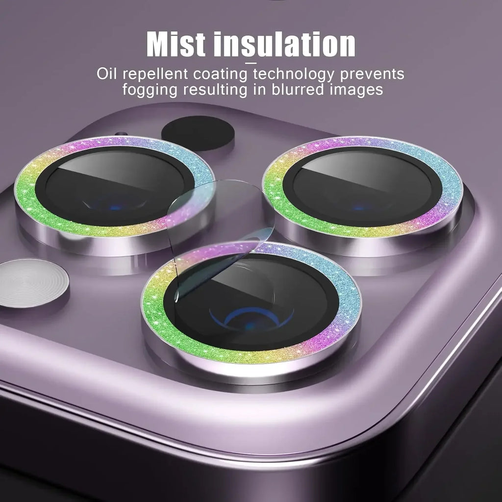 2-3Pcs HD Ultra-Clear 9H Tempered Glass Camera Lens Protector Compatible For IPhone 16 17 18 Pro Max Apple Duo Case Friendly