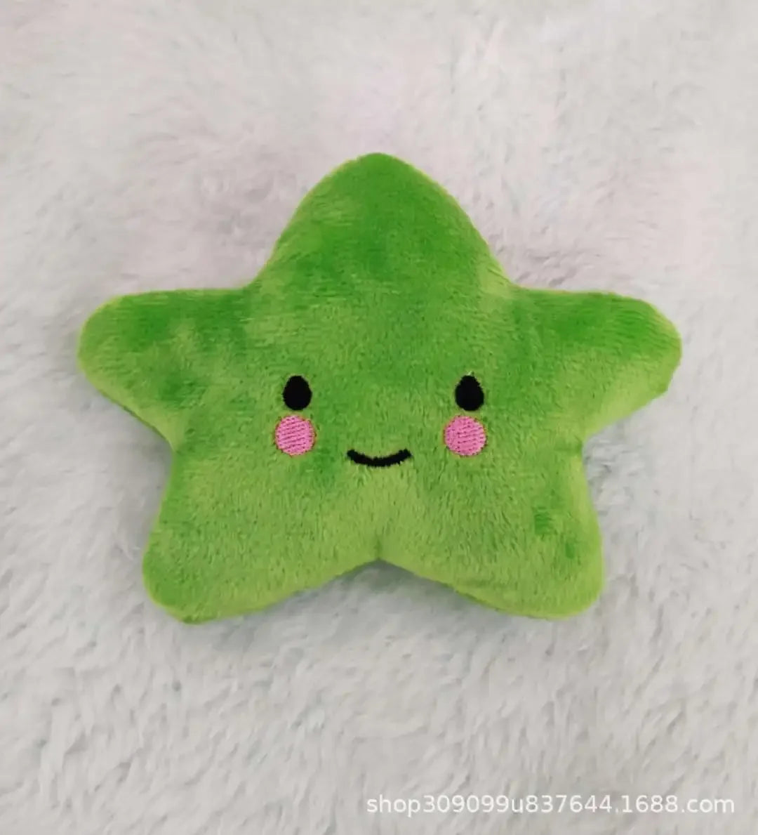 Juguetes para perros pequeños, lindo juguete de peluche con pitillo y mordedor para cachorros y gatos, artículos para mascotas