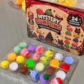 2026 Christmas Advent Calendar 24 Days Countdown Dumpling Squishy Stress Relief Fidget Mystery Surprise Gift Box Navidad Decor